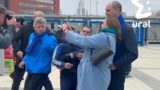 Попытка нападения на российского губернатора попала на видео