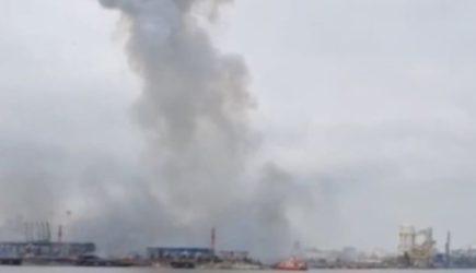 Посольство РФ: Взорвавшийся в порту Констанцы морской дрон принадлежит Киеву