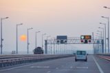 Крымский мост опустел