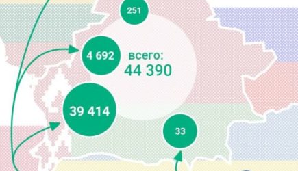 Поток украинцев, бегущих в&nbsp;Белоруссию, не&nbsp;останавливается