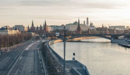 Перекрыли центр Москвы
